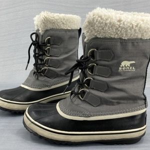 Sorel Winter Carnival Boot Womens Size 6.5 Waterproof Removable Felt Inner Boot